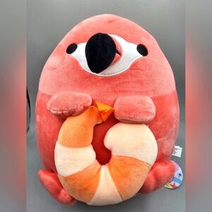 Takashoji Flamingo Shrimp Plush
